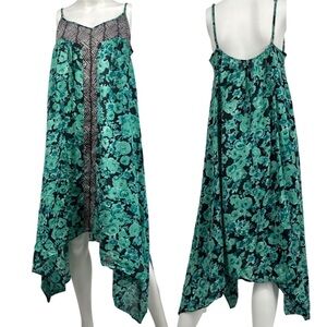 Volcom Handkerchief Hem Boho Breezy Dress